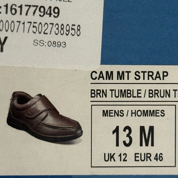 Nunn Bush Cam Strap Black Leather Loafers Men’s 13M Comfort Hook & Loop - Picture 11 of 12